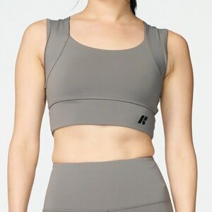 Forme Revive Gray Sports Bra Posture Correcting Women’s Large